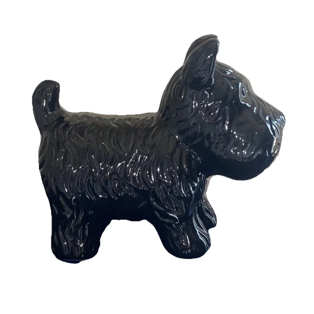 Vintage Scottish Terrier Dog Figurine Large 9